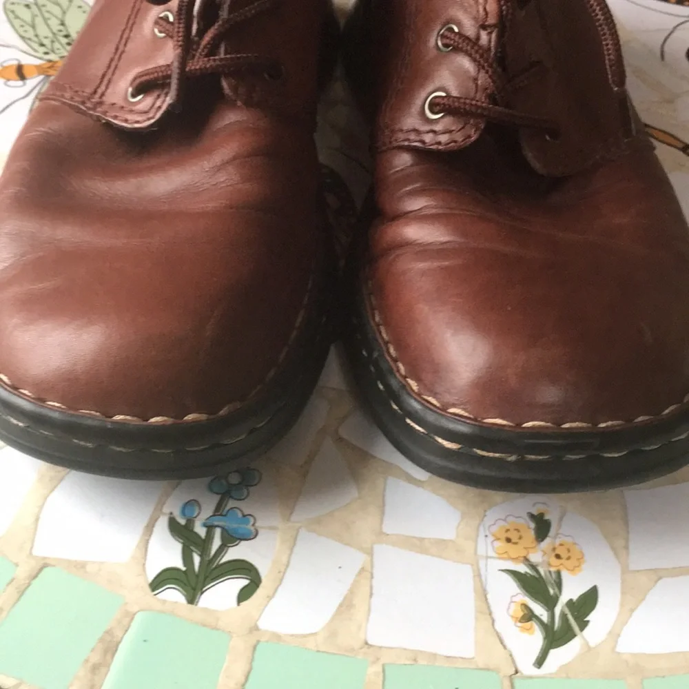 Bass leather shoes